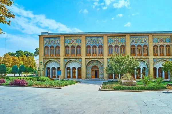 德黑兰戈勒斯坦建筑群 Abyaz 宫 — 图库照片