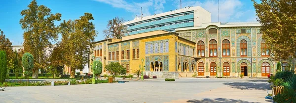 Panorama des golestanischen Palastkomplexes, Teheran — Stockfoto