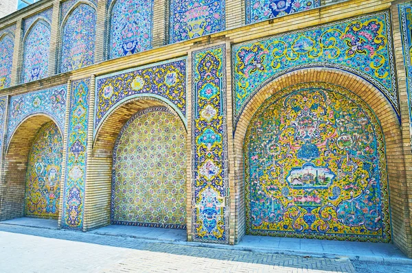 Között a minták Golestan, Teherán — Stock Fotó