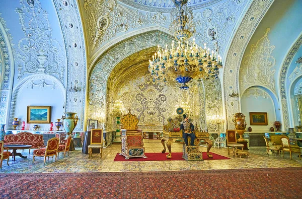 Talar-e Salam Hall van Golestan, Teheran — Stockfoto