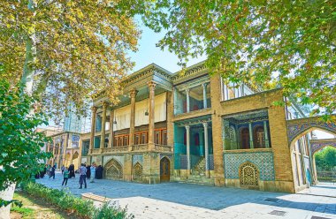 Gülistan bahçeden, Tehran bina Windcatchers