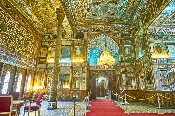 Interiores restaurados de Golestán, Teherán — Foto de Stock