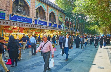 Gürültülü Tehran Pazar