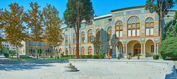 Panorama do palácio do Golestan, Teerão — Fotografia de Stock