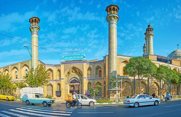 Panorama van Shahid Motahari (Sepahsalar) moskee, Teheran — Stockfoto