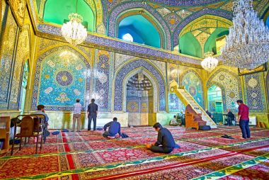 Mihrap, Tahran, İran Şah'ın Camii