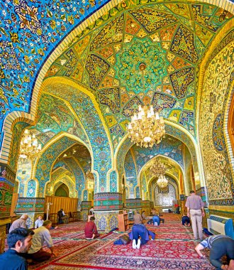 Tahran, İran Şah'ın Camii kubbeleri