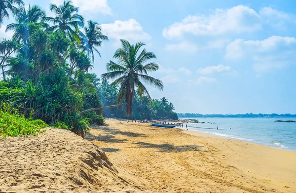 Spiaggia di sabbia a Bentota — Foto Stock