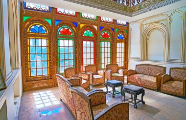 Şiraz, Iran köşkte