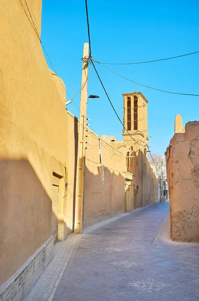 Eski Yazd sokaklarında — Stok fotoğraf