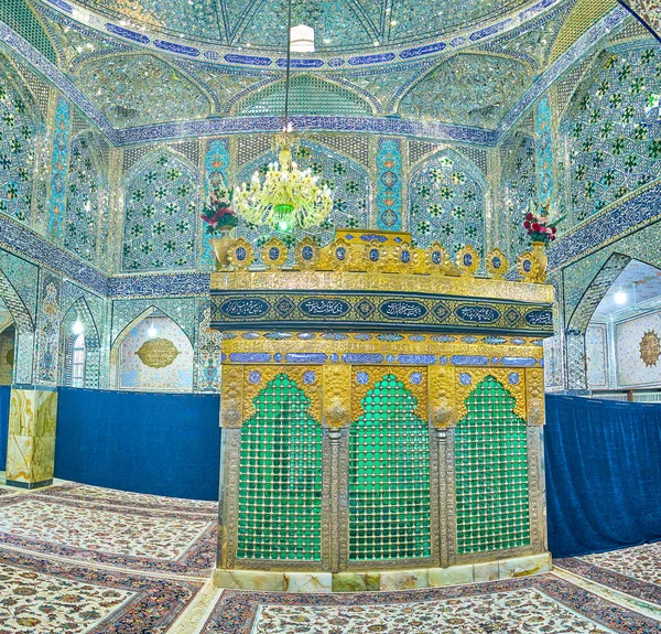 La sala de oración del espejo en el santuario — Foto de Stock