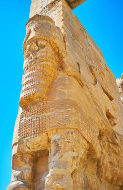 Persepolis, İran'ın antik heykeller