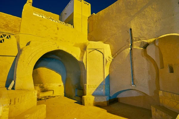 Venkovní kuchyň ve starém Yazd — Stock fotografie