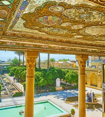 Konak ve Naranjestan Bahçe, Şiraz, Iran