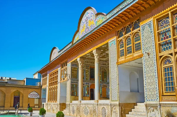 Siráz, Irán középkori Qavam ház — Stock Fotó
