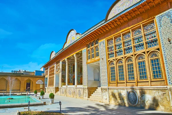 Historische Villa von Naranjestan Komplex, shiraz, iran — Stockfoto