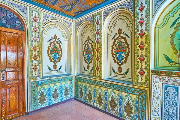 Umění perské interiérového designu, Qavam House, Shiraz, Írán — Stock fotografie