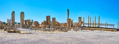 Great complex of Persepolis, Iran clipart