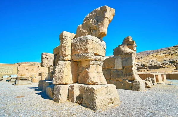 Stone gate in Persepolis, Iran