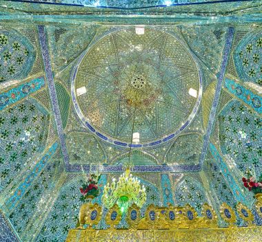 İran'ın tapınak parlak iç