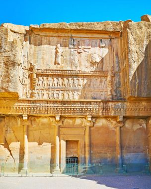 Antik mezar kaya, Persepolis, Iran