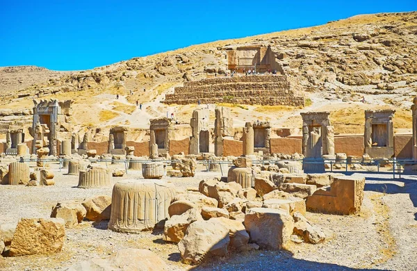 In Persepolis archaeological site — Stock Photo, Image