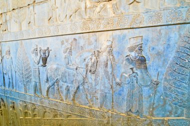 Persepolis, İran'ın eski kabartmaları