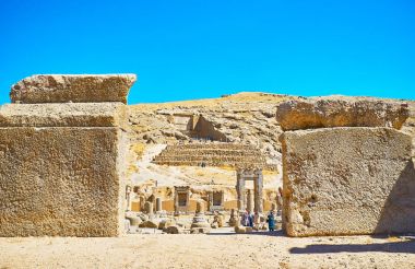 Persepolis, Iran antik taşlar arasında