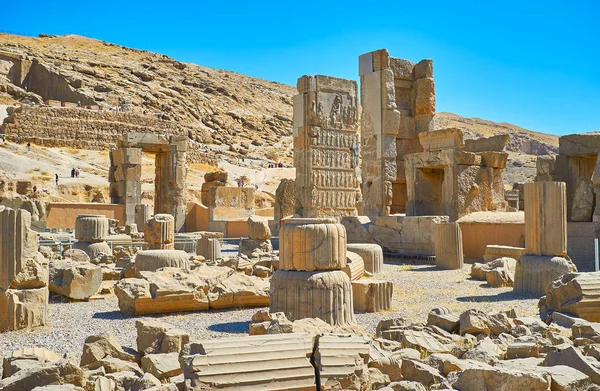 En el antiguo complejo de Persépolis, Irán — Foto de Stock