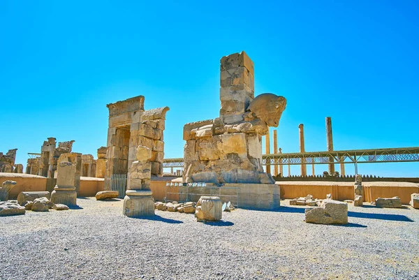 Arquitectura conservada de Persépolis, Irán — Foto de Stock