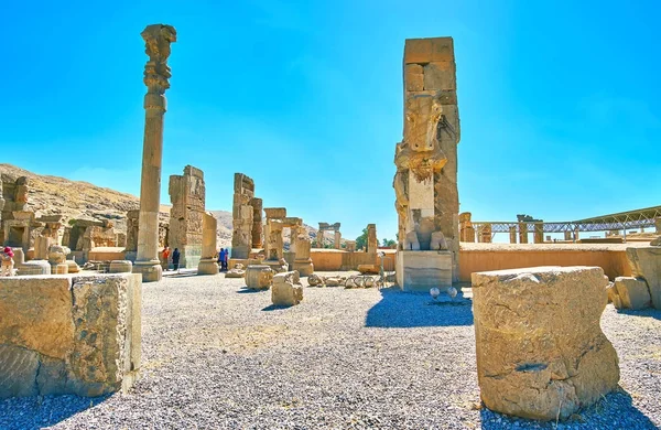 Разрушенная столица древней Персии — стоковое фото