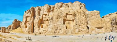 Nakş-Rustam arkeolojik Panoraması