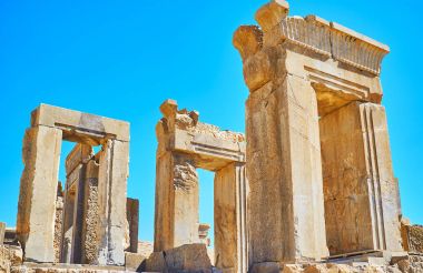 Tachara, Persepolis, Iran taş kapı