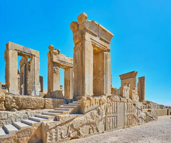 Ruinen des Tachara-Palastes, Persepolis, Iran — Stockfoto