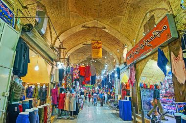 Şiraz, İran'ın Mesgarha ın Bazaarı