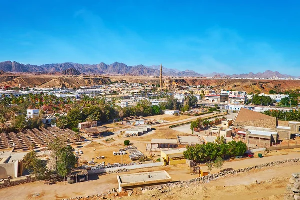 Resort no deserto do Sinai, Egito — Fotografia de Stock