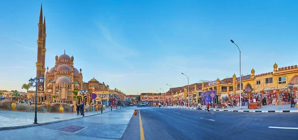 Panorama of Old Town of Sharm El Sheikh, Egypt — Stock Photo, Image