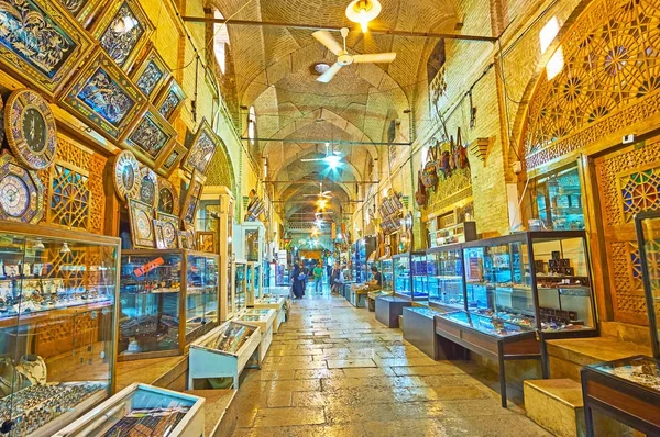 Moshir Bazar v Shiraz, Írán — Stock fotografie