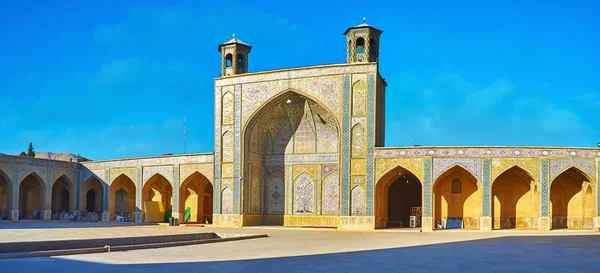 Panorama da Mesquita Vakil, Shiraz, Irão — Fotografia de Stock