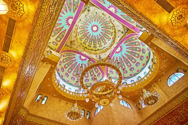 La cúpula de la mezquita Al Sahaba en Sharm El Sheikh, Egipto — Foto de Stock