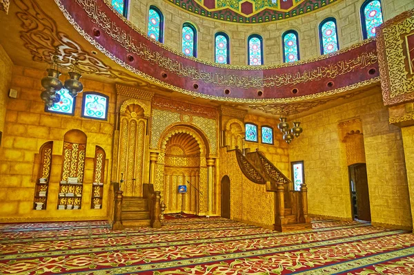 Mihrab of Al Sahaba mosque in Sharm El Sheikh, Egypt — Stock Photo, Image