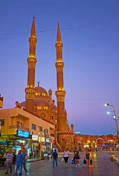 Passeggiata nella vecchia Sharm El Sheikh, Egitto — Foto Stock