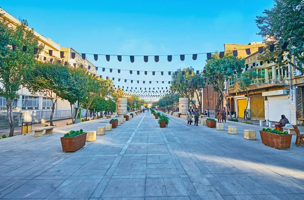 Rue Zand à Shiraz, Iran — Photo