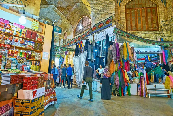 Interno di Vakil Bazaar, Shiraz, Iran — Foto Stock