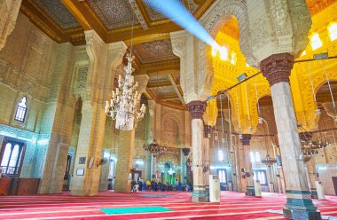 İç Abu al-Abbas el-Mursi Camii birlikte İskenderiye, Mısır