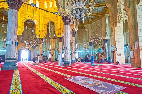Frumusețea Moscheii Abu al-Abbas al-Mursi, Alexandria, Egipt — Fotografie, imagine de stoc