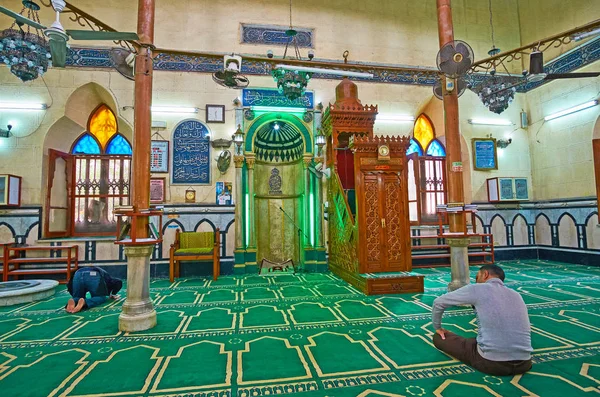 En la mezquita Imam Al Busiri, Alejandría, Egipto —  Fotos de Stock