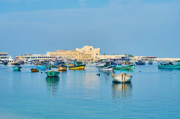 Oostelijke haven van Alexandrië, Egypte — Stockfoto