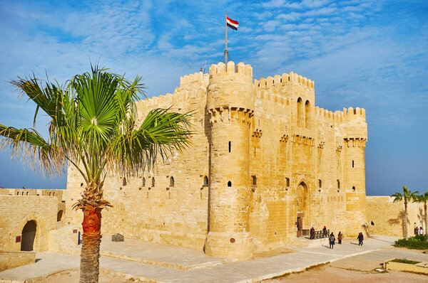 The stone fort, Alexandria, Egypt