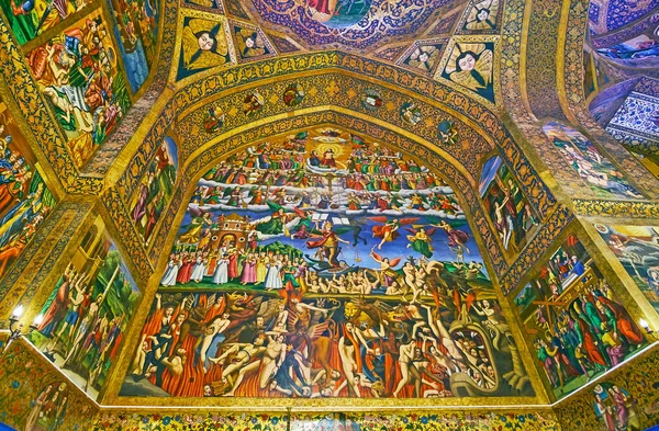 ヴァーンク教会、エスファハーン、イランで判断絵画を最後します。 — ストック写真